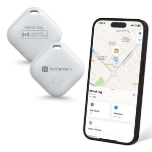 Portronics Worldtag Item Finder with Upto 1 Year Battery Life