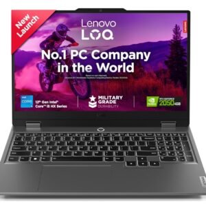 Lenovo LOQ, Intel Core i5 12th Gen 12450HX, NVIDIA RTX 2050 4GB
